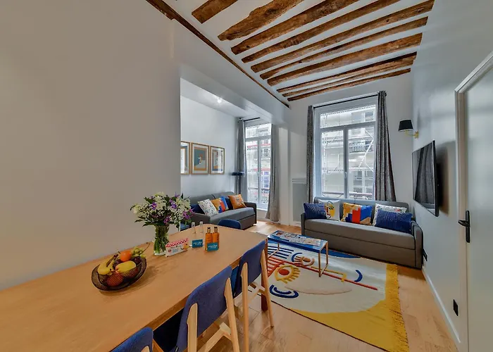 Appartement Urban Flat 98 - 4 Bedrooms Center Of Parijs